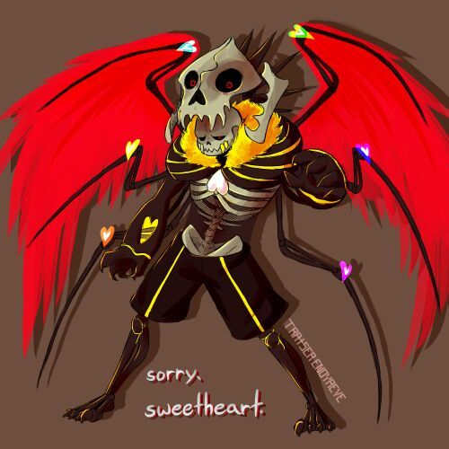 Underfell Seraphim Sans | Undertale Amino