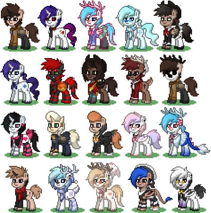 cute pony town character ideas