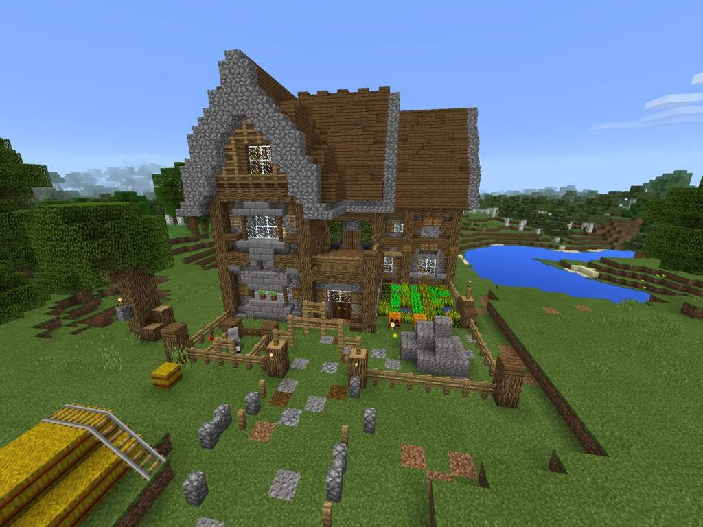 Rustic house | Minecraft Amino