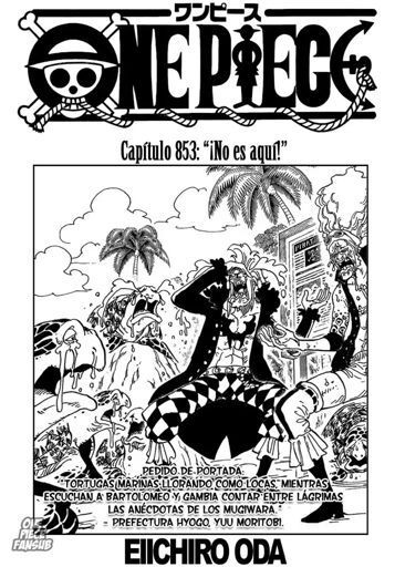 One Piece 853 Wiki Anime Y Manga Shonen Amino