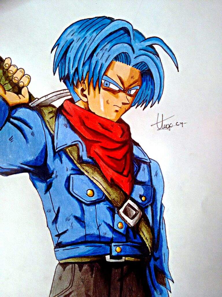 Trunks Del Futuro Personajes De Dragon Ball Dibujo De Goku Dragones