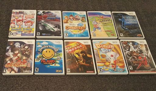 nintendo wii games on switch