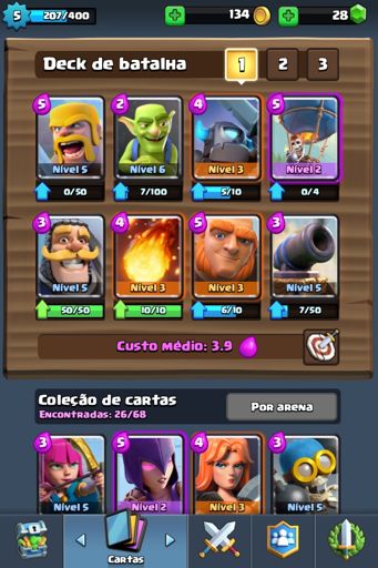 arena 6 deck clash royale