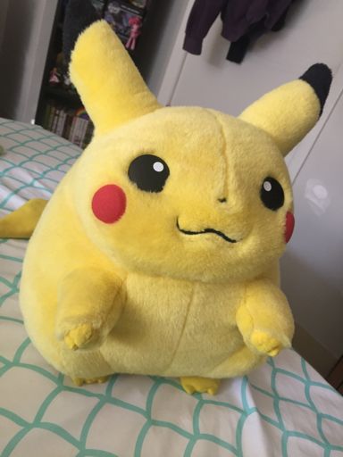 fat pikachu stuffed animal