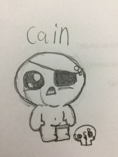 I Drew Cain The Binding Of Isaac Official Amino