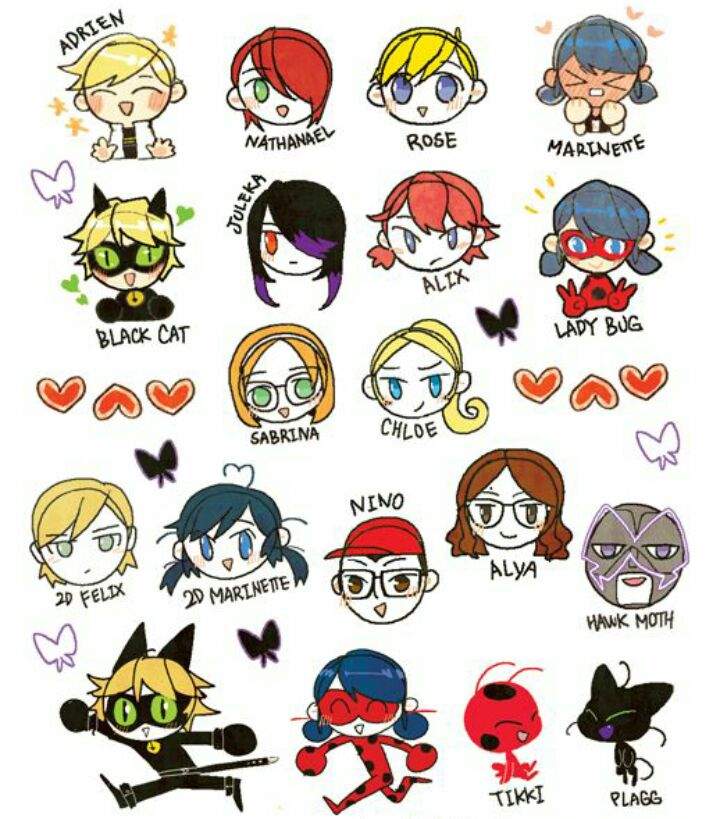 Personajes miraculous Miraculous Ladybug Español Amino