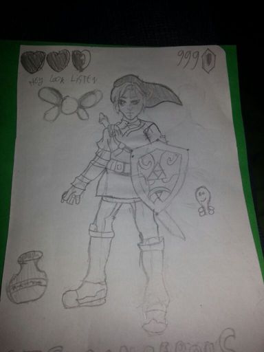 Link Drawing Zelda Amino