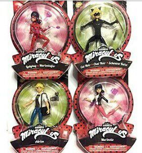 figuras de accion de miraculous ladybug