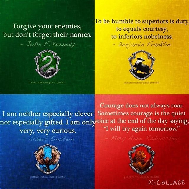 Harry Potter Houses Information What S Your Hogwarts House The Art