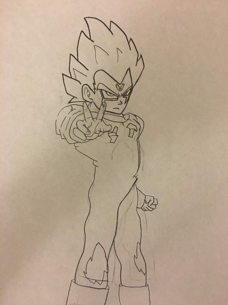 super saiyan white vegeta