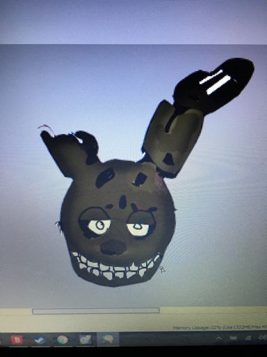 Springtrap Head Five Nights At Freddys Amino