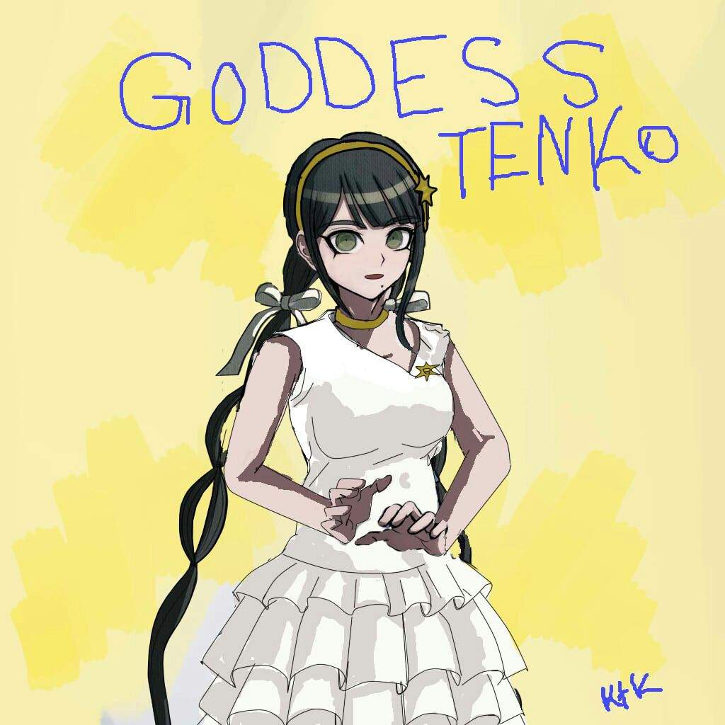 Goddess Tenko Sprite Edit Danganronpa Amino