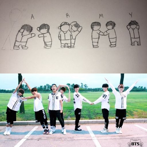 Army рисунки bts