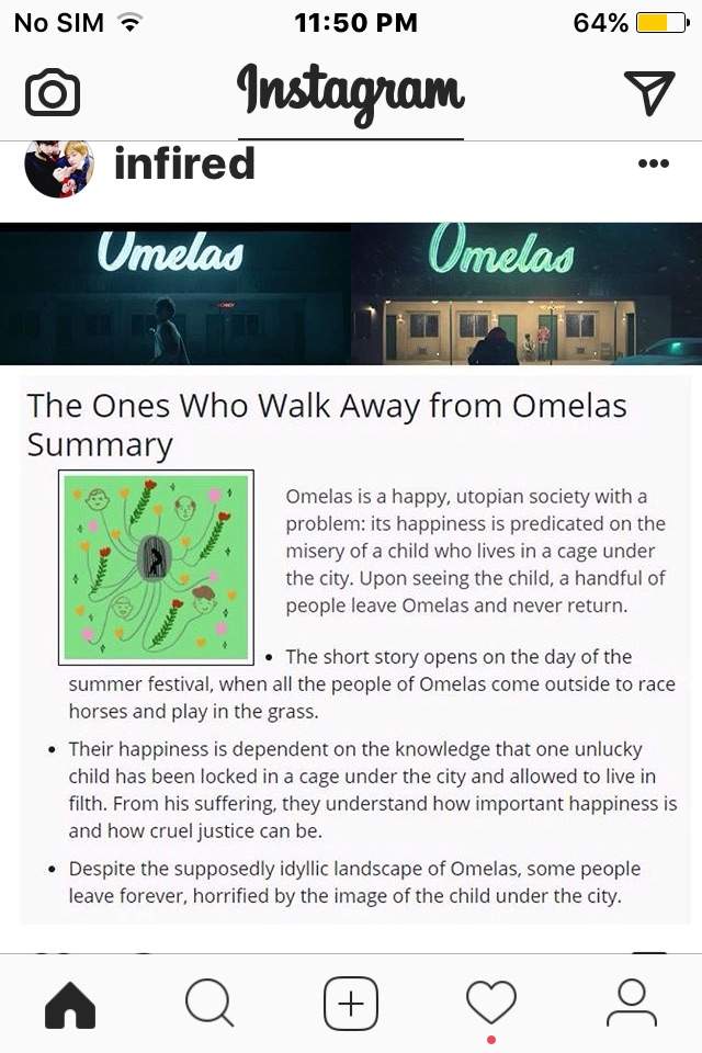 Omelas Analysis