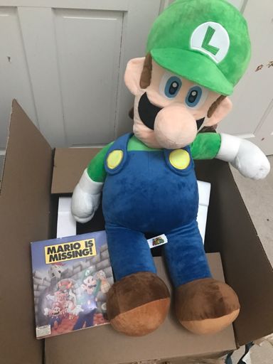 big luigi plush