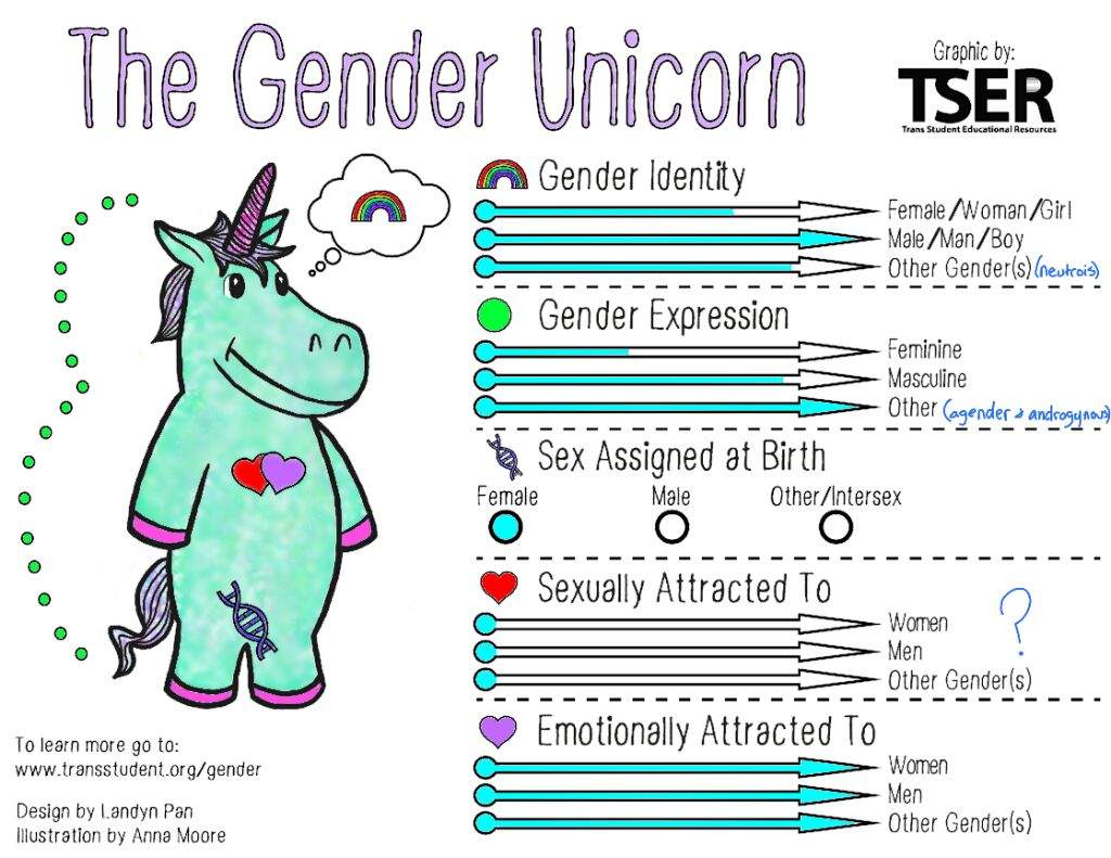 Gender Unicorn LGBT+ Amino