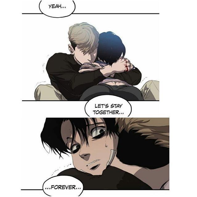 Sangwoo X Yoonbum Killing Stalking Webcomic Amino