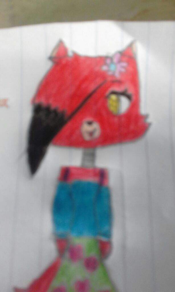 Meu desenho de laís fox Wiki Terra Dos Furrys Foxys Amino