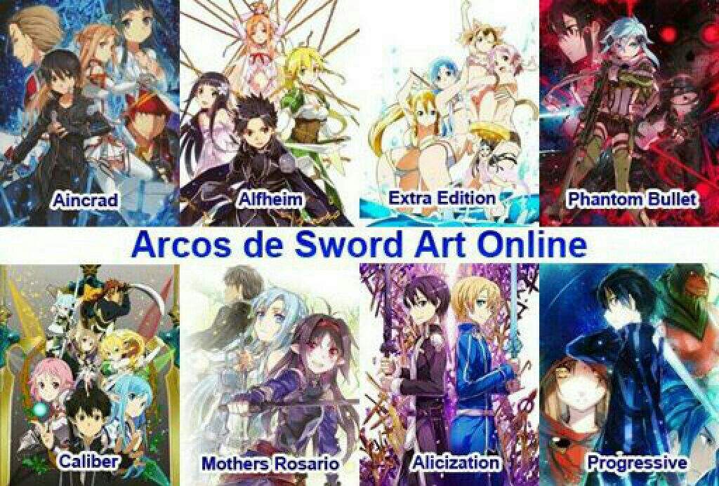 Cual Es Tu Arco Favorito Sword Art Online Sao Amino