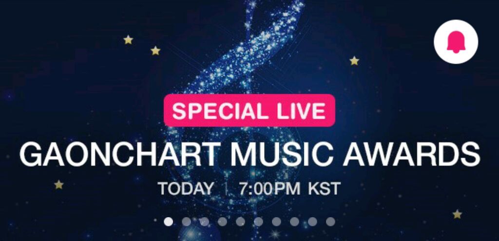 Gaon Chart Music Awards Live Stream