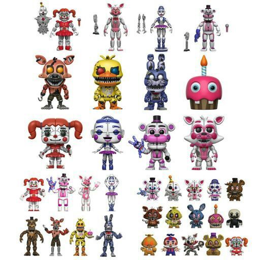 juguetes de fnaf 2