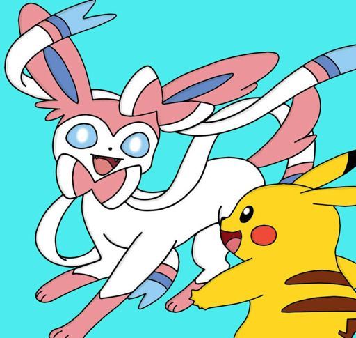 Sylveon x pikachu Wiki Pokémon Shippings Amino.