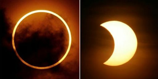 Eclipse Solar Anular - Amanhã. | Astronomia Oficial Amino