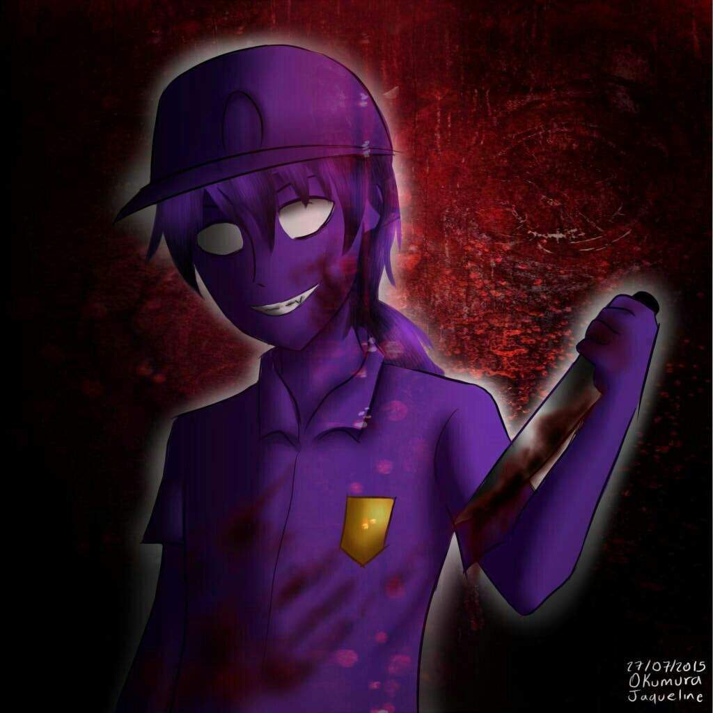 ФНАФ фиолетовый парень Вики