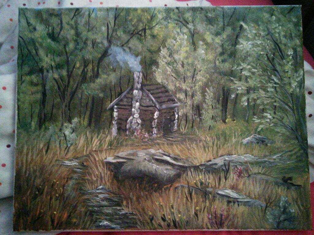 Cabin In The Woods Drawing Amino