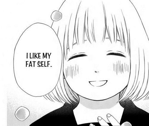 fat Manga girl a about