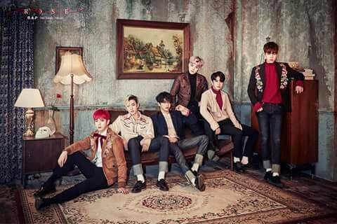 Bap Rose Group Teaser Album Cover B Cuts K Pop