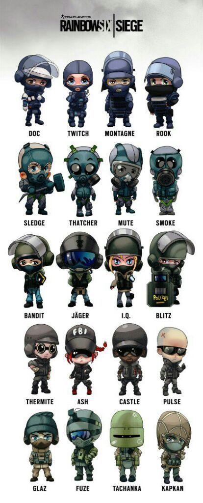 r6 vinyl figures