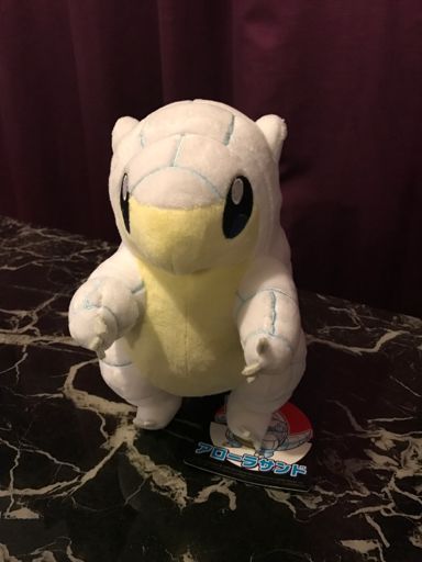 shiny sandshrew plush