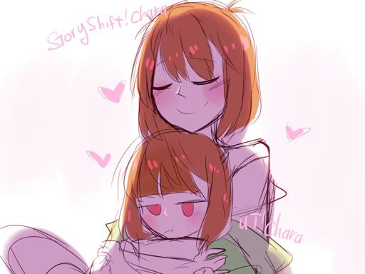 Ut Chara X Story Shift Chara Undertale Amino