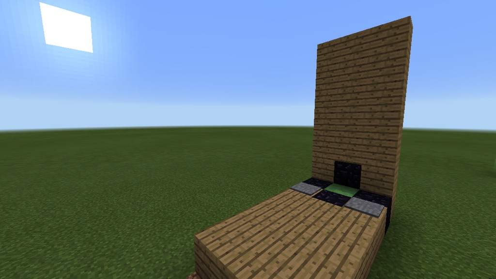 how to make minecraft player launcher with pistons and slime blocks
