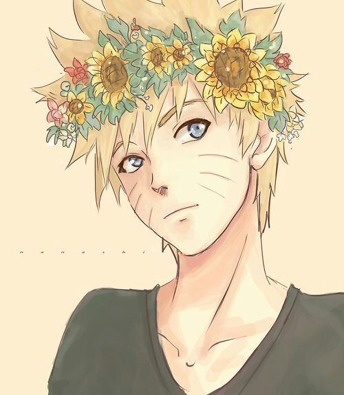 💞boys With Flower Crown💞 Anime Amino