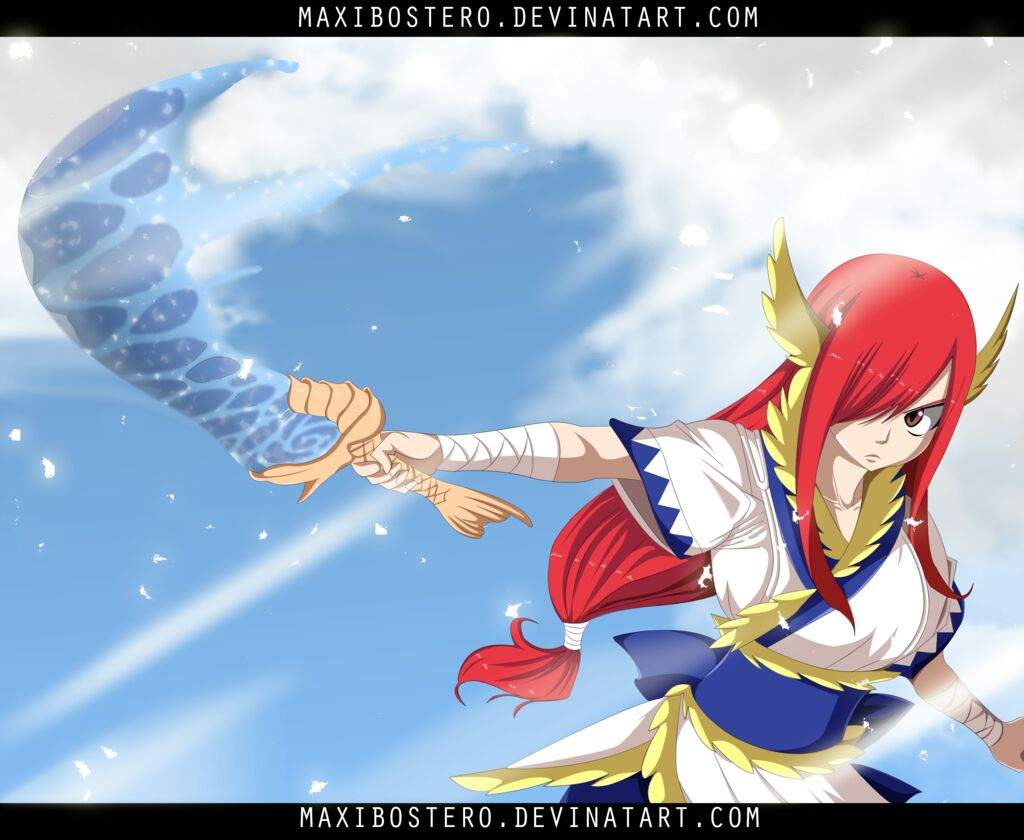 Erza Armure Du Dieu Du Vent Erza Scarlet | •Anime• Amino
