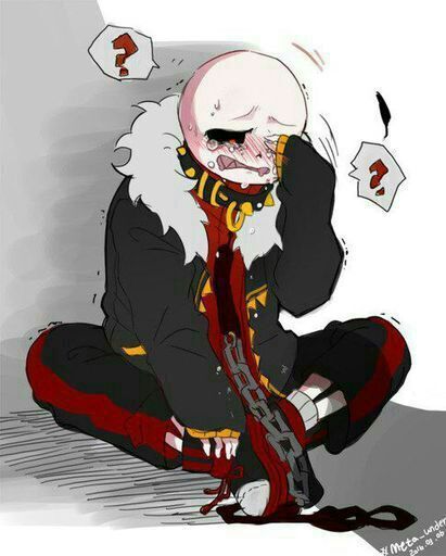 Broken Fell Sans Female Yandere Undertale Amino