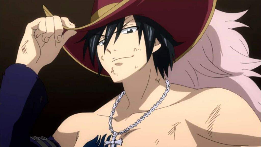 gray fullbuster smile