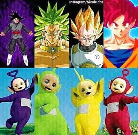 Los Teletubbies | DRAGON BALL ESPAÑOL Amino