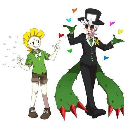 Omega Flowey And Omega Flowey And