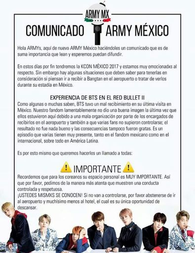 Importante Kcon Mexico 17 Army S Amino Amino