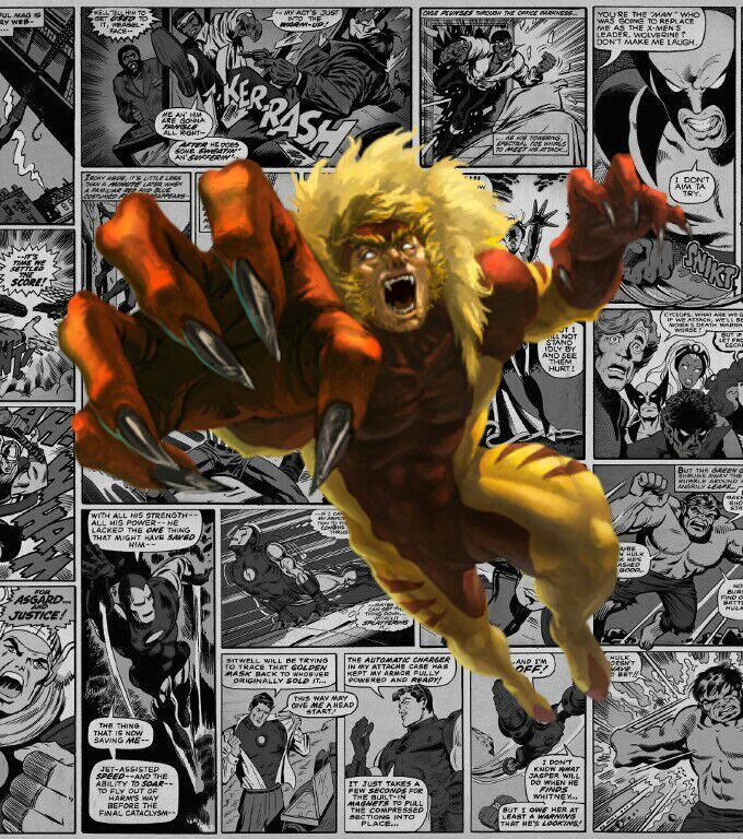Dentes de Sabre Marvel Comics em Português™ Amino