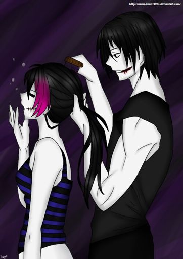 Jeff The Killer X Nina The Killer Wiki MrCreepyPasta Amino