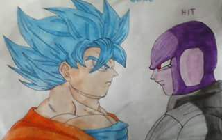 Goku vs Hit Dibujo | DRAGON BALL ESPAÑOL Amino