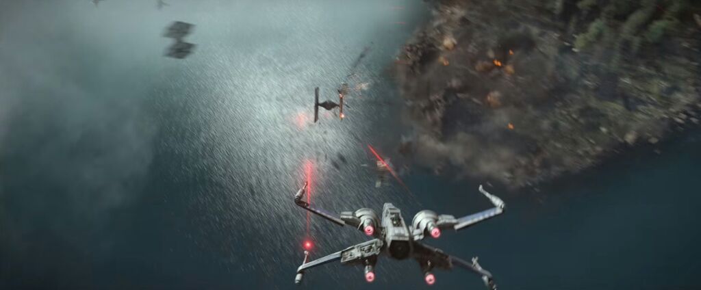 han and leia force awakens on takodana disney infinity star wars republic gunships