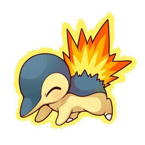 pokemon center cyndaquil