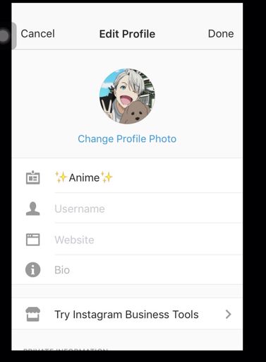 What Username Should I Put For My Anime Fan Page On Instagram