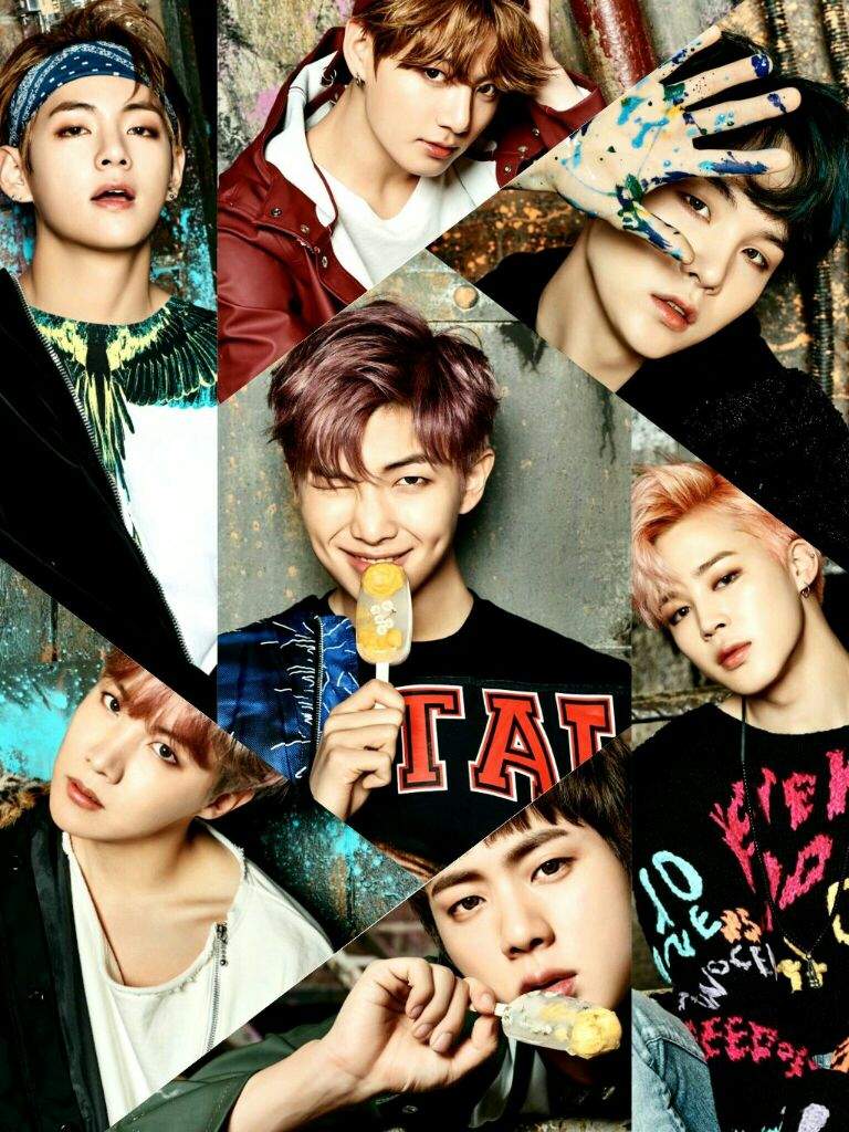 MORE BTS COLLAGES (2) | K-Pop Amino