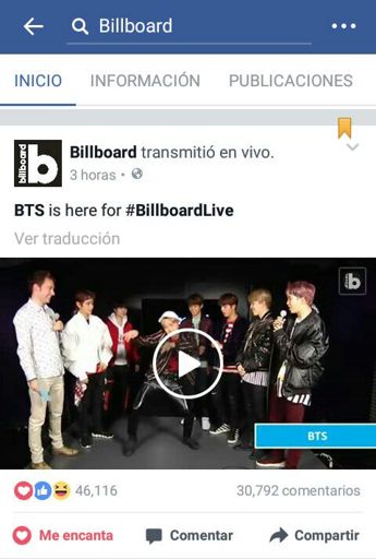 BTS EN BILLBOARD EN VIVO! | ARMY's Amino Amino